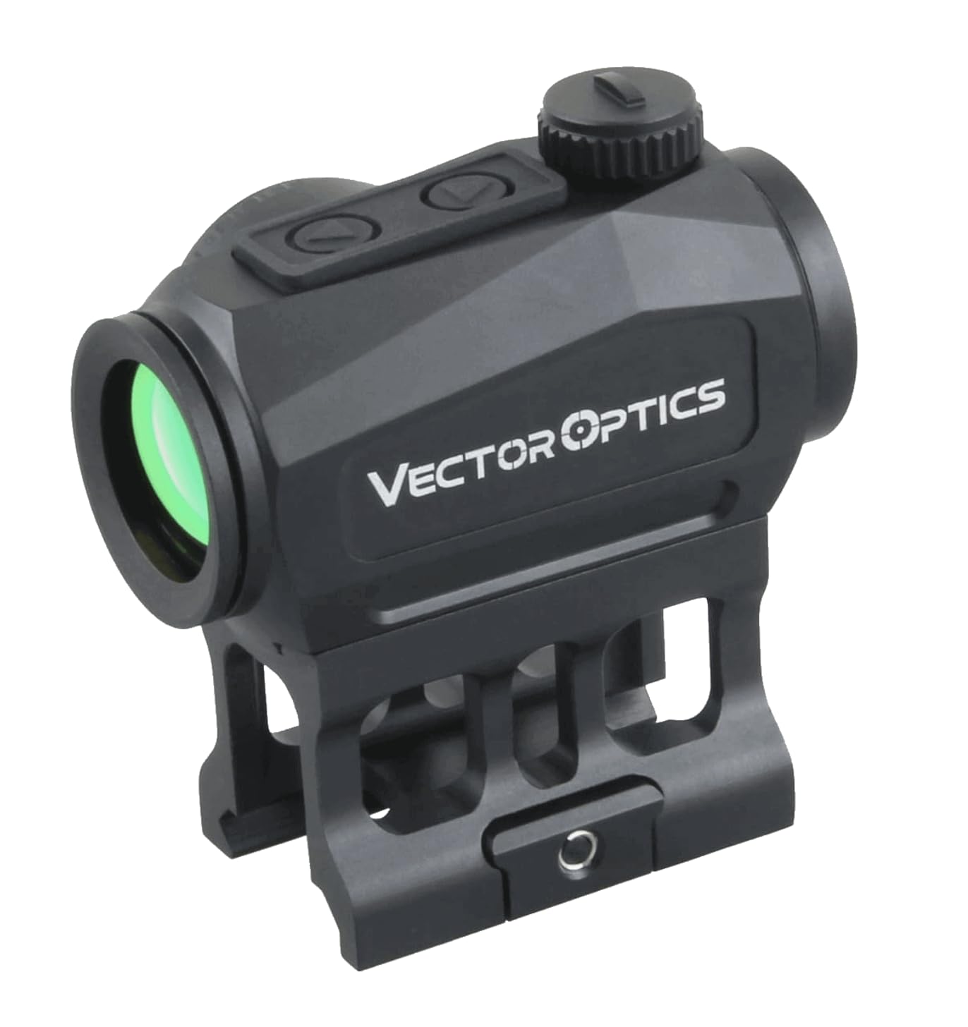 Vector Optics SCRD-45 Scrapper Visière 1 x 22 Rotpunkt pour le sport, l'airsoft et la chasse, fusil à air, visière cible, visière réfléchissante, point rouge pour viser