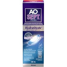 Aosept Plus with Hydraglyde contact lens care soultion | single bottle | 1 x 360 ml