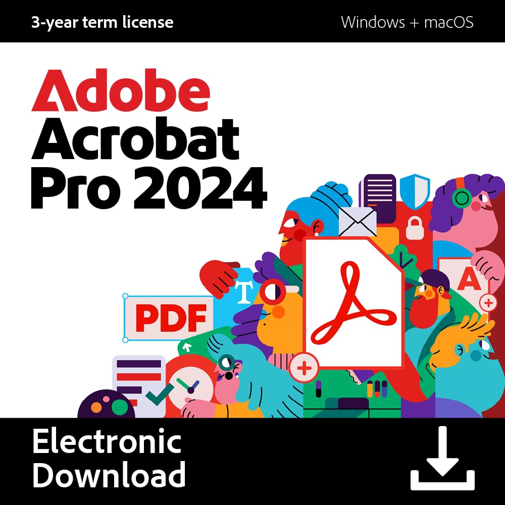 Acrobat Pro 2024 | PDF Software | Convert, Edit, Covert, Sign | 3-Year Term License | PC/Mac-image-12