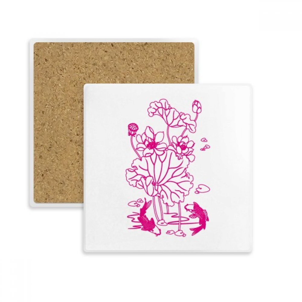 Dessous de verre tasse mug absorbant contre les taches d'eau