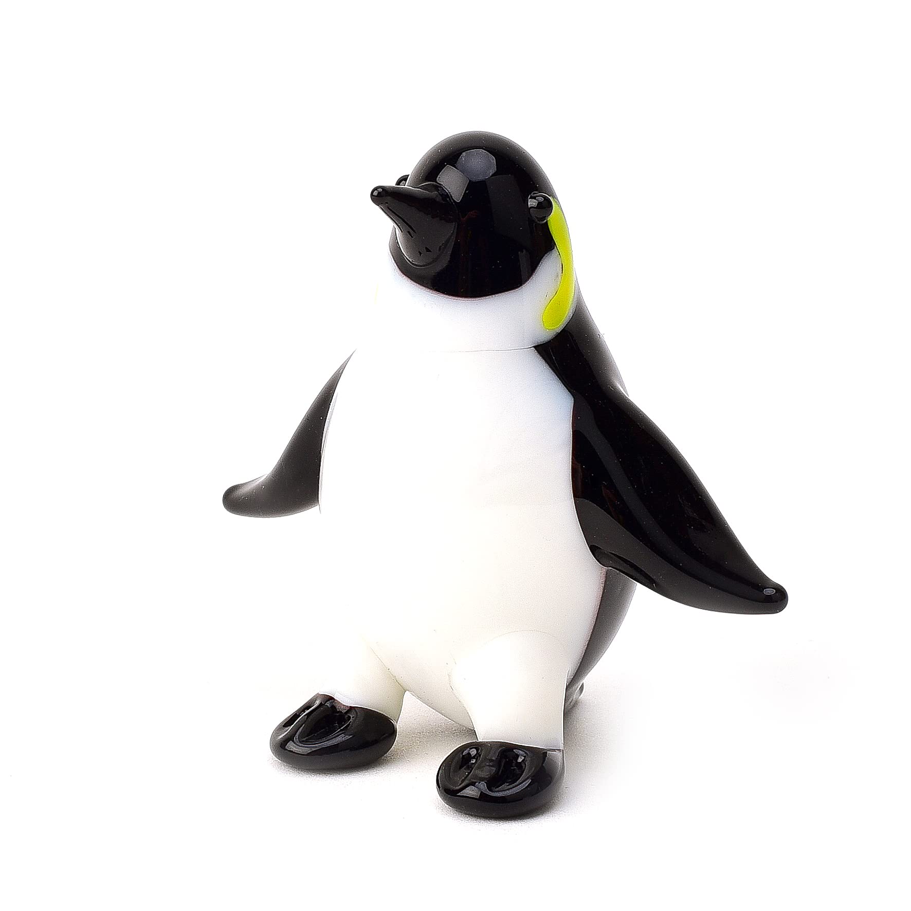 WIDDOP Miniature Penguin Glass Figurine Objets D'art