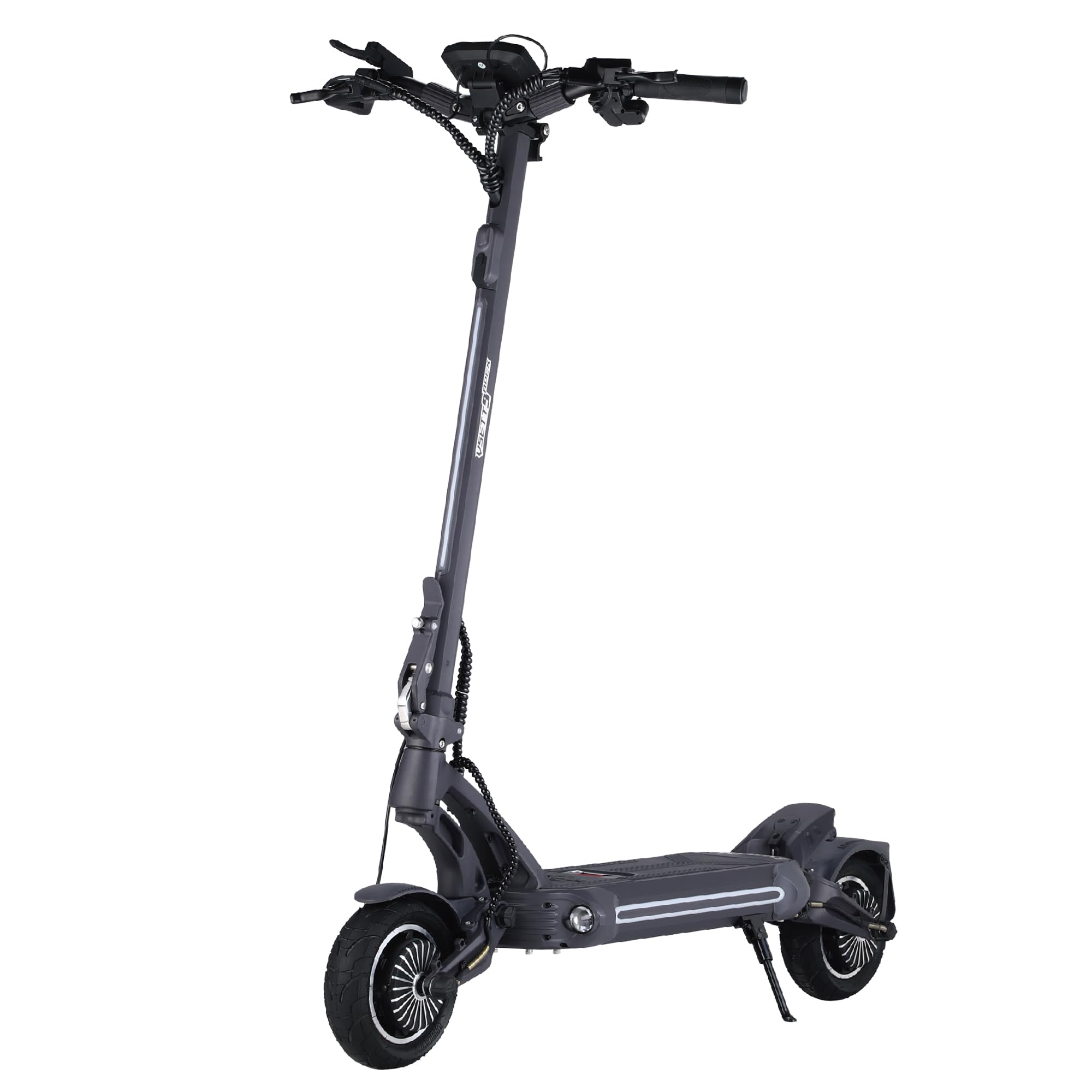 Trottinette électrique Vsett 9 Apex Adulte, Noir, Batterie 48V / 19,2 Ah, autonomie jusqu'à 65 km, Freins hydrauliques et Suspension