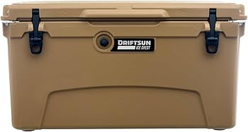 Driftsun 75 Quart Ice Chest, Heavy Duty, High Performance Roto-Molded Commercial Grade Insulated Cooler