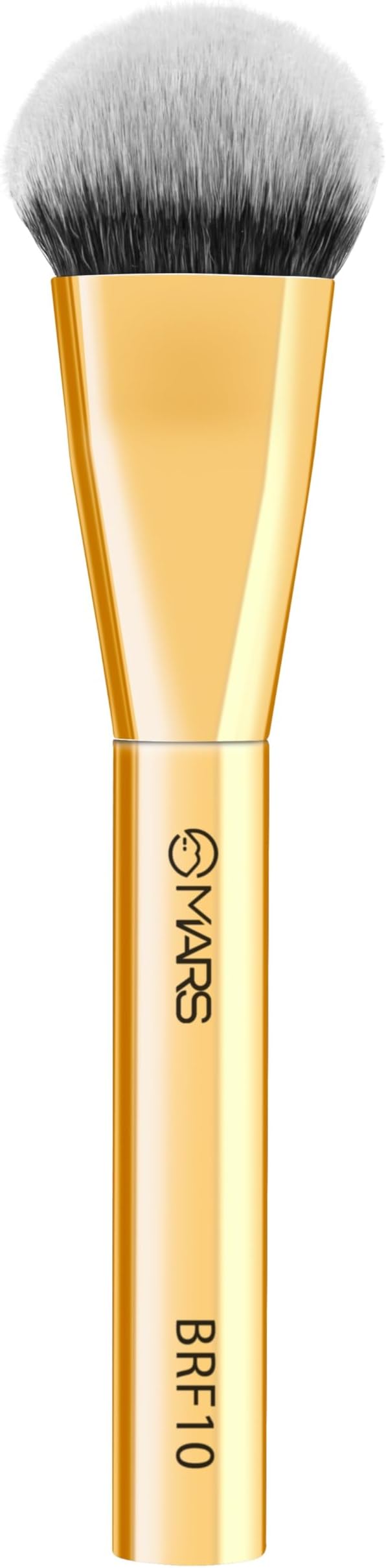 Artist's Arsenal Flat Foundation Brush | Superior Coverage | Flawless Finish | Effortless Application | Soft Synthetic Bristles | Ergonomic Handle | Versatile Function | Luxe packaging (Golden)