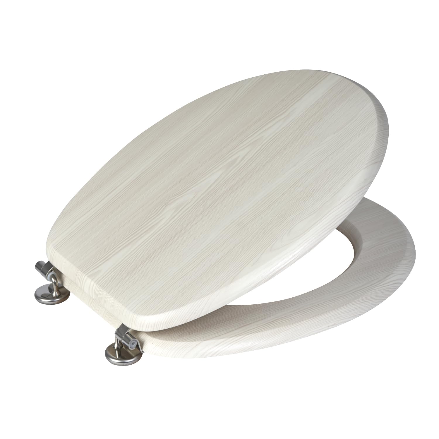 Showerdrape Oxford Wooden Antibacterial Toilet Seat