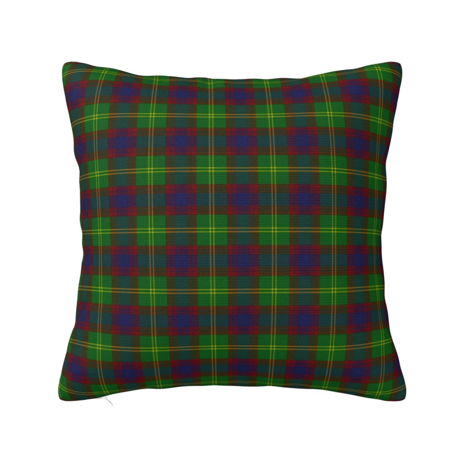 Scottish Clan Durie Tartan Plaid Pillowcase 22"x22"