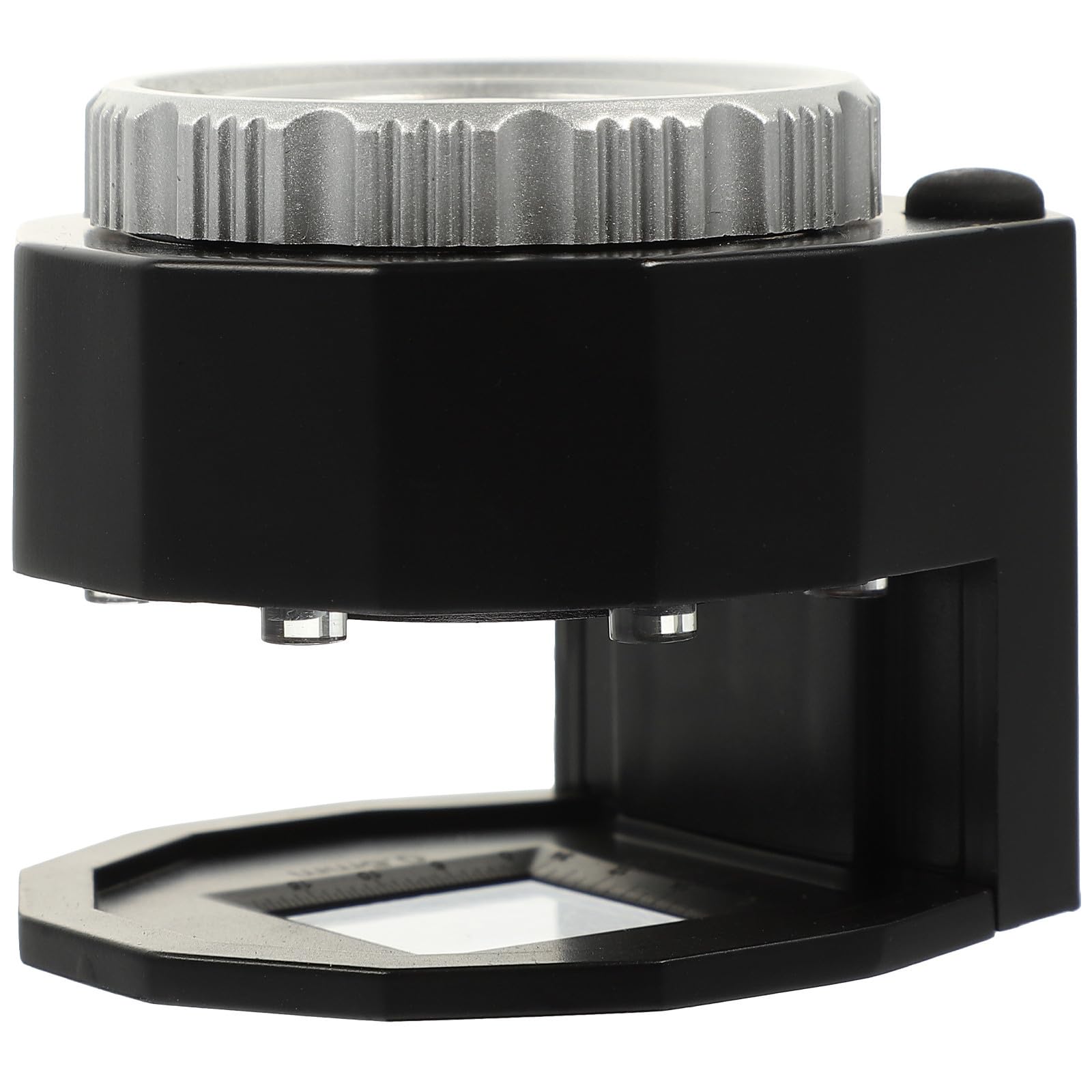 Lente de aumento óptico 30x con luz LED y diseño portátil para hobbies