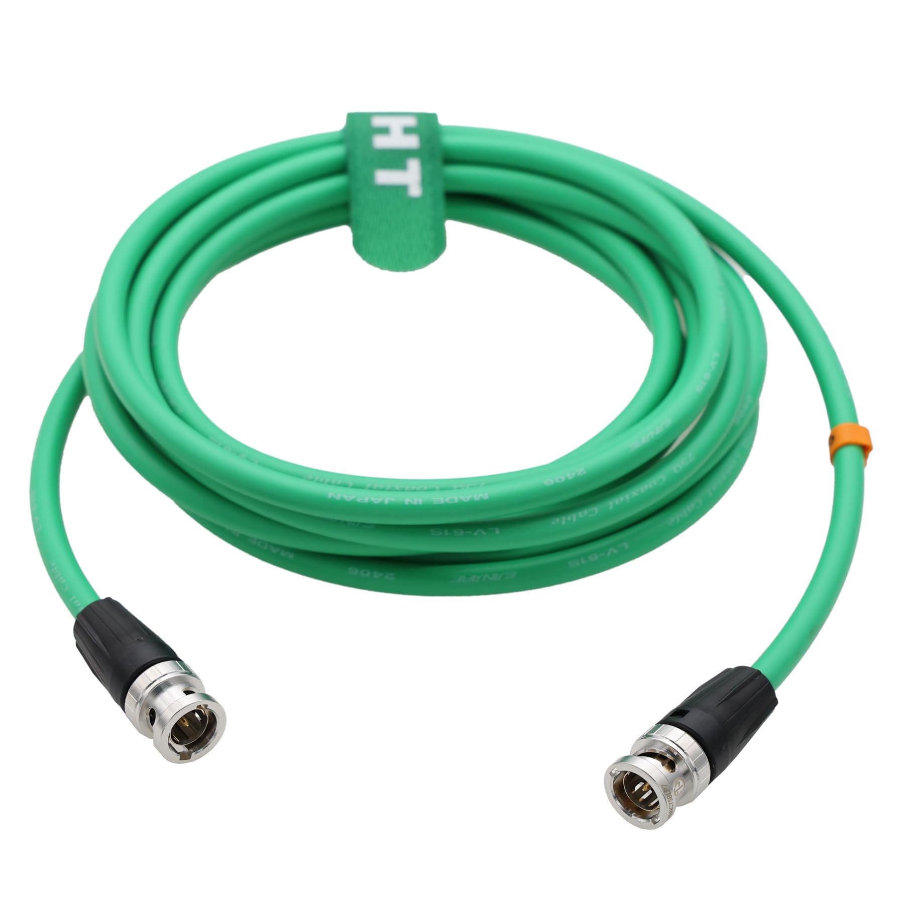 Câble coaxial BNC 12G 4K SDI Canare LV-61s résistant aux torsions 1m - 7