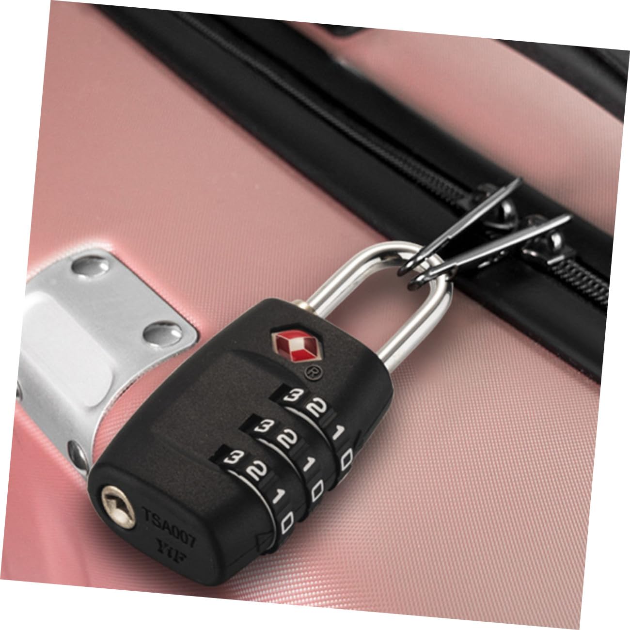 DOITOOL 3 Sätze Sicherheitsschloss Codeschloss Zahlenschloss Fall Kombinationsschloss Tragbar Schließfachschlösser Für Das Fitnessstudio Spind-schloss-kombination Stahl Black 3 Stück * 3
