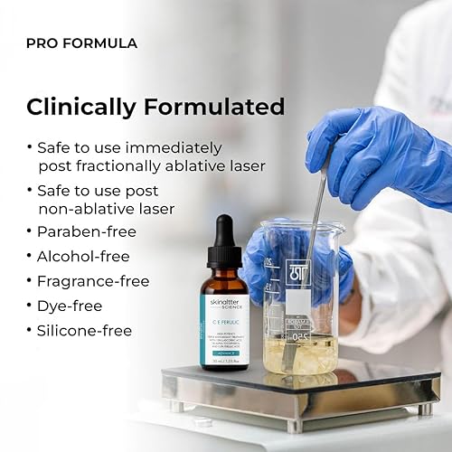 Miniatura 4 de C E Ferúlico con ácido L-ascórbico al 15%  Suero de vitamina C para antienvejecimiento, reafirmante e iluminador 1.01 fl oz  1.0 fl oz