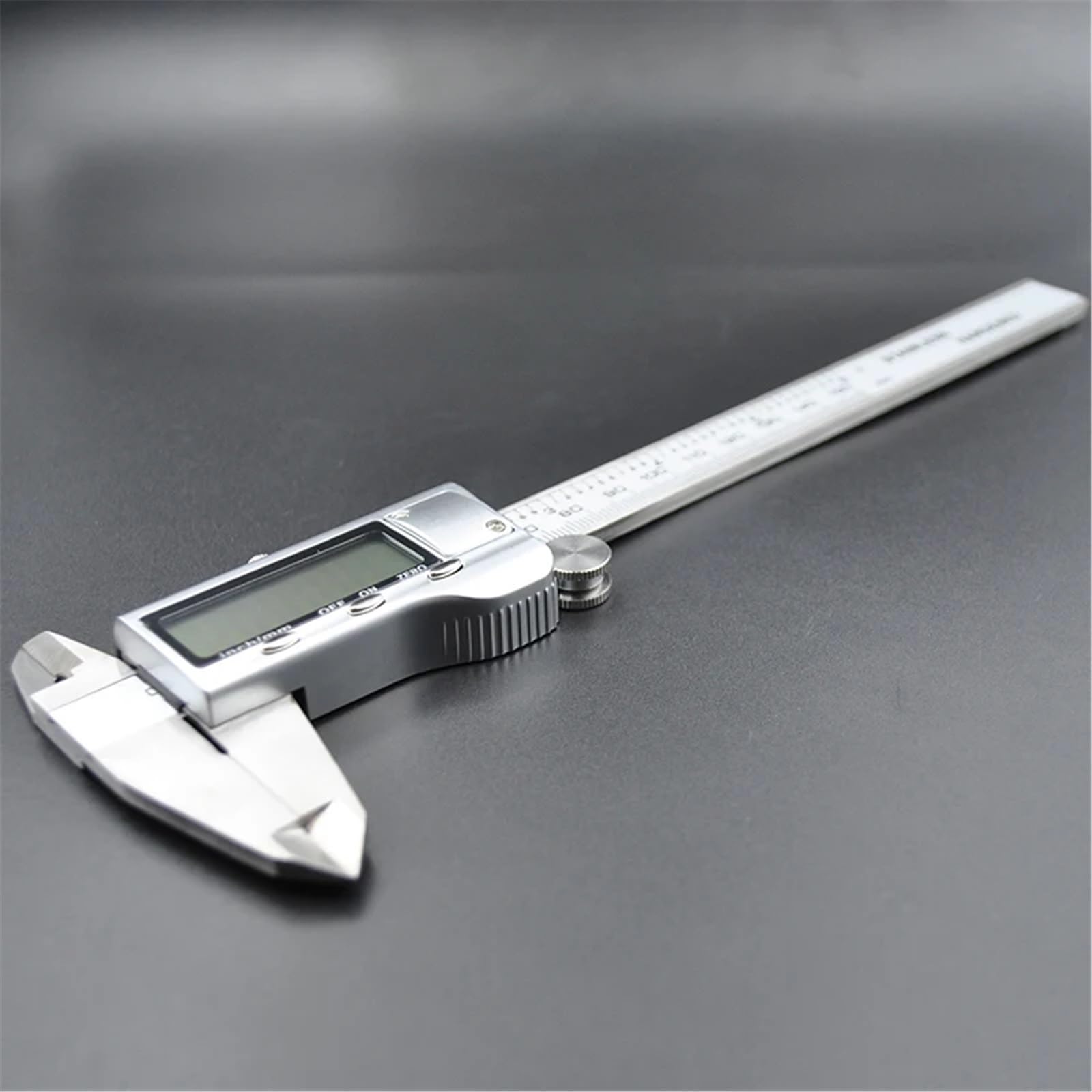 Calibrador Digital de Acero Inoxidable de Alta precisión de 150 mm en Pulgadas y mm for medir Herramientas de rodamientos(Stainless Caliper)