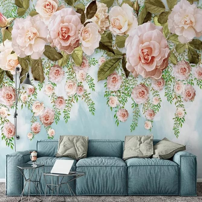 Décor mural fleurs 3D pour célébrer une union ou embellir une maison