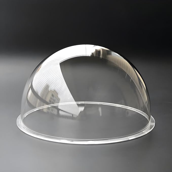 Amazon.com : UQISOVI 6 Inch Acrylic Clear Plastic Security CCTV Camera ...