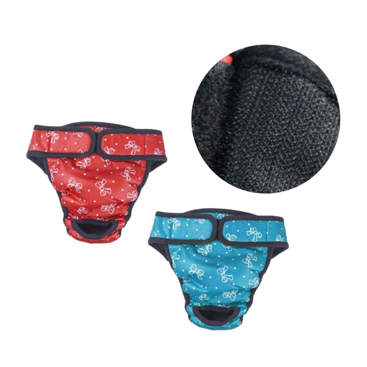 BESPORTBLE 6 Piezas para Perros para Mascotas pañal de Perro Hembra Bragas de periodo para Perros pañal para Pantalones fisiológicos para para Cachorros