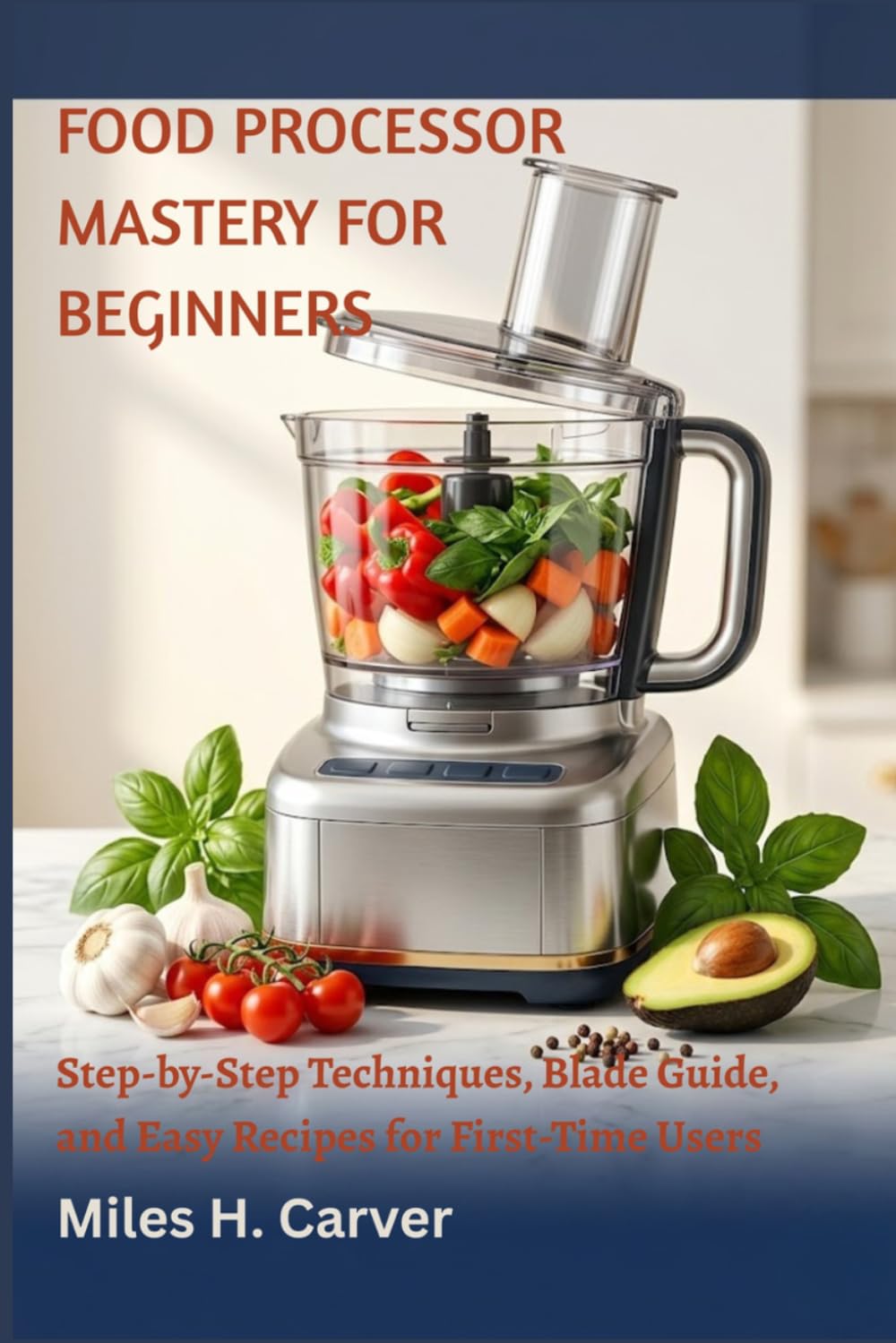 Food Processor Mastery For Beginners: Step-by-Step Techniques, Blade Guide, and Easy Recipes for First-Time Users