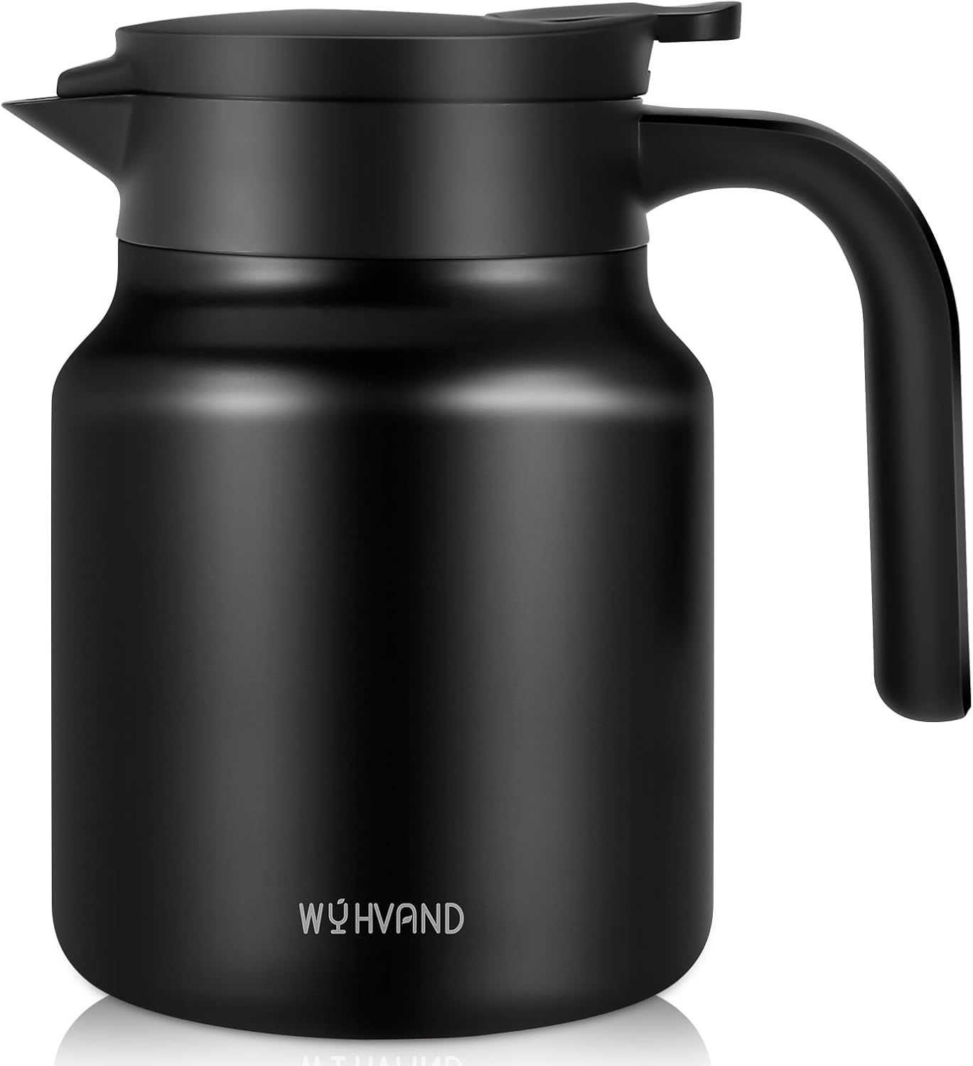 34Oz Thermal Coffee Carafes For Keeping Hot/Cold, Stainless Steel Coffee Carafe, Dustproof Insulated Water Carafe for Party/Home,Black 34Oz Thermal Coffee Carafes For Keeping Hot/Cold, Stainless Steel Coffee Carafe, Dustproof Insulated Water Carafe for Party/Home,Black