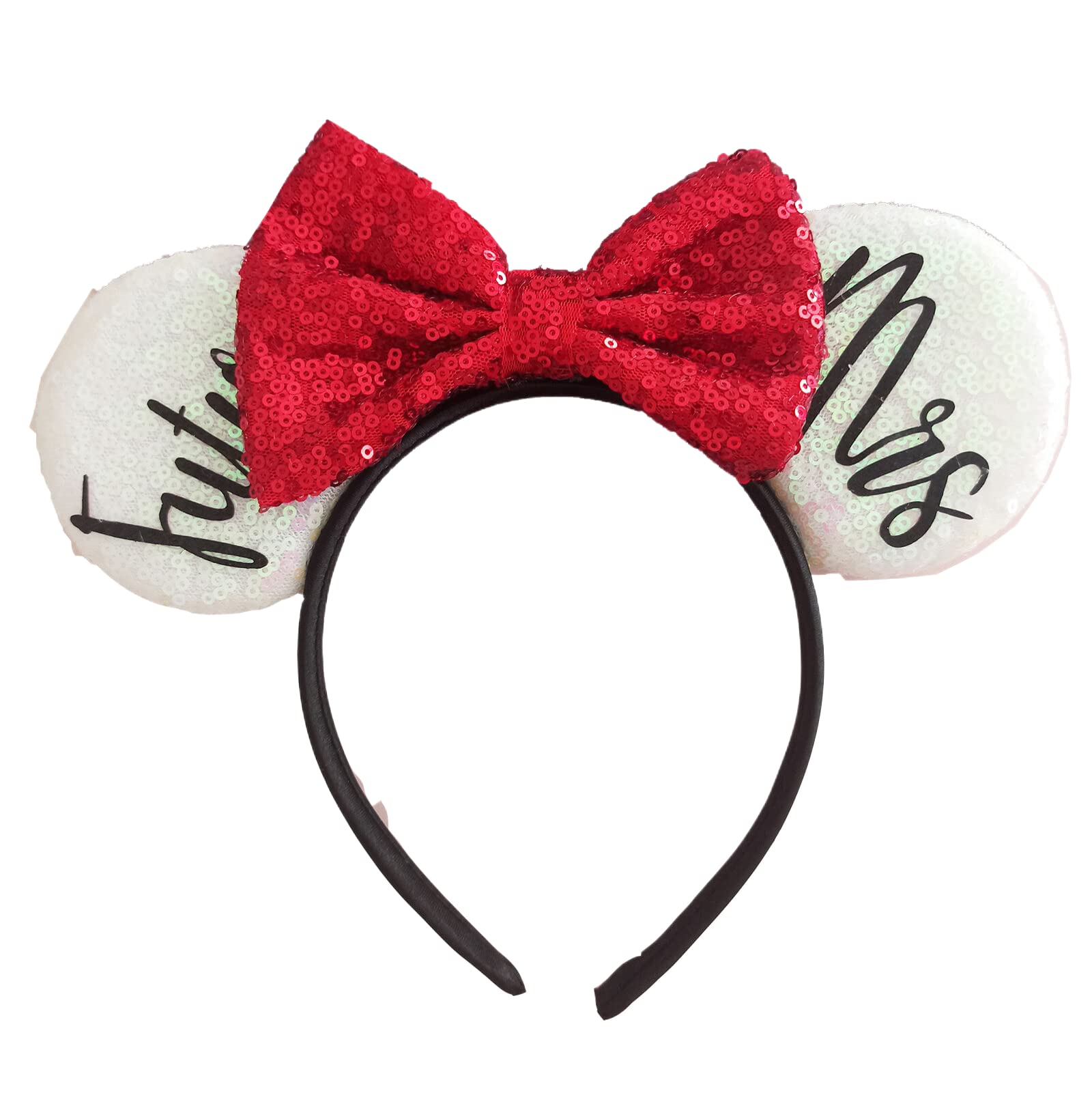 MapleLeaf Bridal headband,Bride to Be Headband with Glitter Bow for Wedding Bachelorette Hen Party Bridal Showe