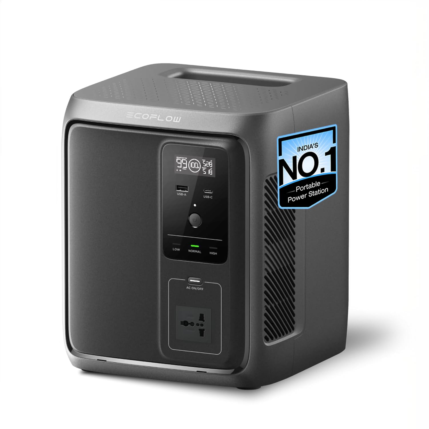 EF ECOFLOW Portable Power Station DELTA 3 1000 Air, 960Wh LiFePO4 (LFP) Battery, 500W AC Output Solar Generator(Solar Panel Optional) for Home Backup Power, Camping & RVs-image-29