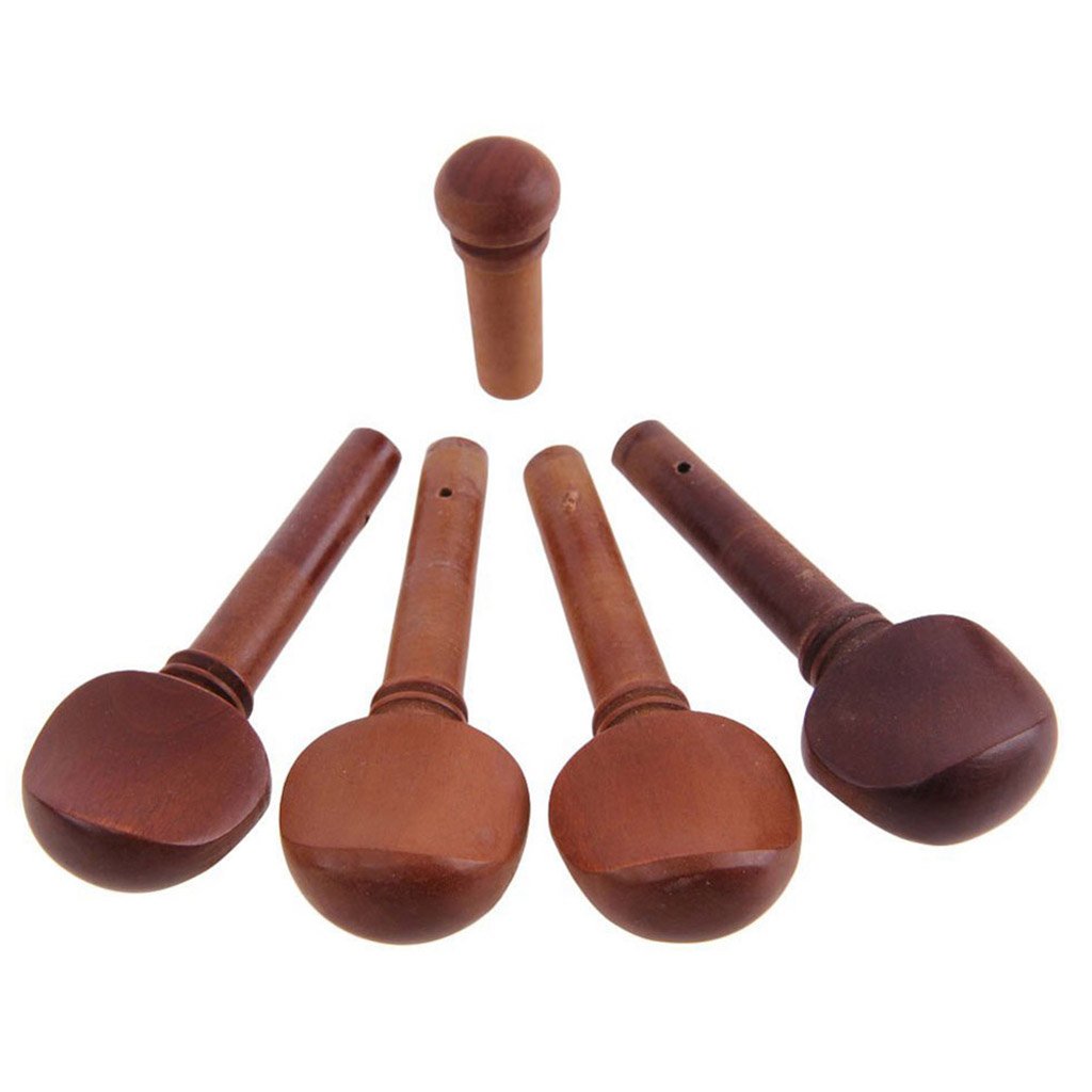 3 set 4/4 violino mentoniera cordiera accordatore fine accordatore piolo coda endpin corde