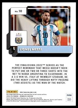 Amazon.com: 2022-23 DONRUSS FIFA #10 LIONEL MESSI ARGENTINA