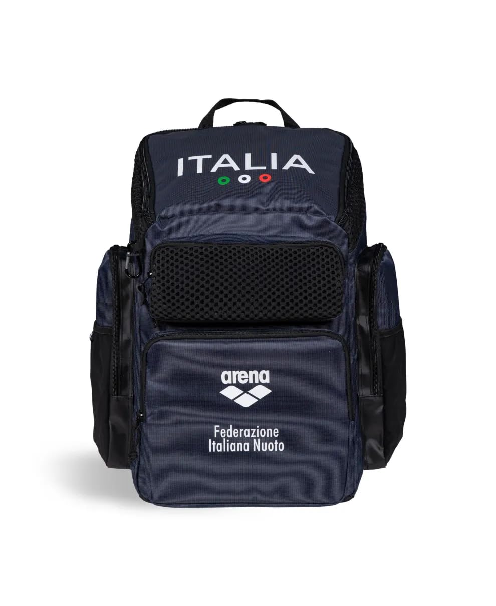 ARENA ZAINO BORSA ITALIA NAZIONALE FIN ONE GO BACKPACK 45L PISCINA BLU