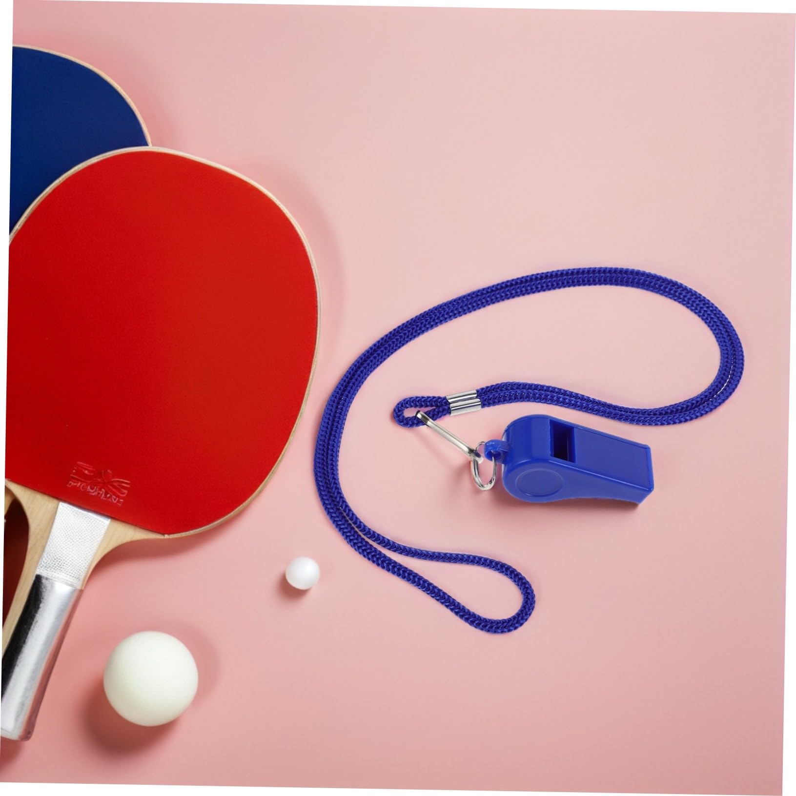 Anneome 36 Piezas Silbatos de Emergencia de Plástico Azules Sonido Fuerte Silbatos de para Seguridad Portátiles para Árbitros Entrenadores y Actividades Deportivas