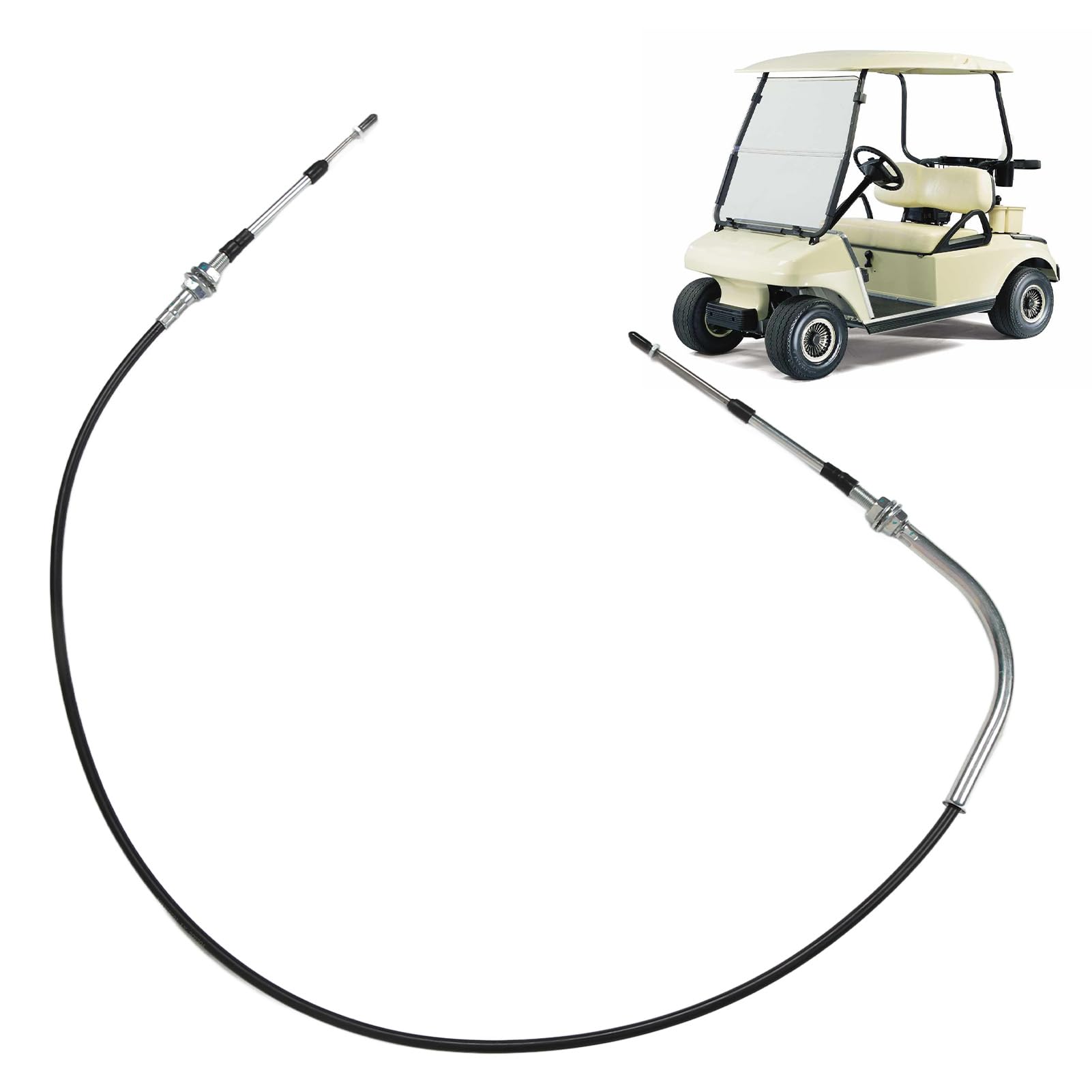 Câble De Changement De Vitesse 1013085 Pour Voiturette De Golf Club Car DS à Essence (1984-1997) - Remplacement Direct
