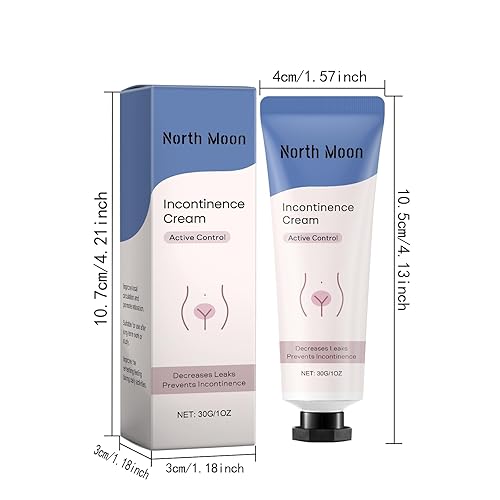 Miniatura 7 de Crema de incontinencia para mujeres, protección antifugas, alivia y protege, fórmula refrescante con menta para reducir las molestias, 1 onza