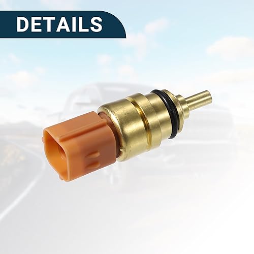 Miniatura 6 de F FIERCE CYCLE Sensor de temperatura del refrigerante para Kia Sorento Durable No.39220-3C010 Sensor de temperatura del agua del tono dorado interno
