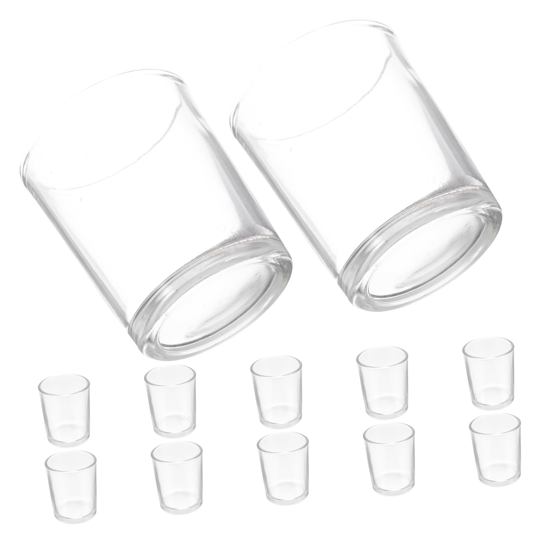 Verres à liqueur STOBAZA pour mariages et fêtes | 12 petits calices de camping