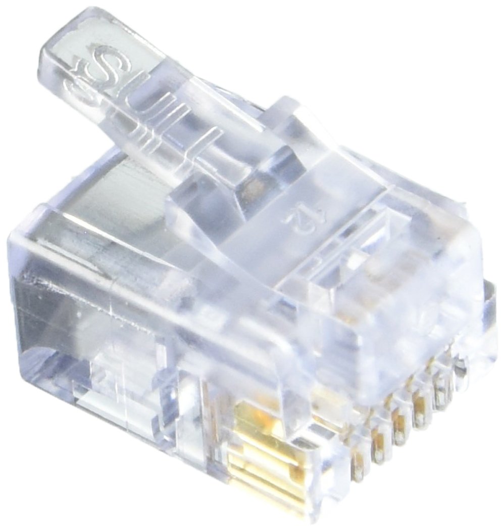 Platinum Tools 105005 EZ-RJ12/11 Connector, 500-Pack