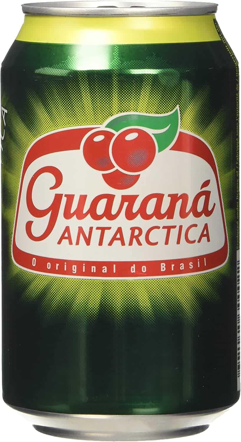 Antarctica Guarana Original do Brasil Original Guaraná de Brasil Bebida refrescante con sabor inolvidable 48 x 33 cl + Polpa Italiana Gourmet 400 g