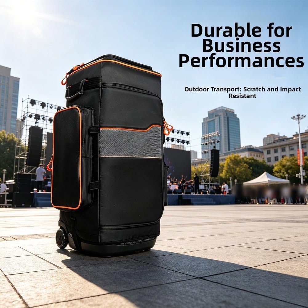 EVA Aufbewahrungstasche für JBL für partybox 310/320 Lautsprecher, tragbare harte Tragetasche mit Zubehörfach Schutztasche Reise für Outdoor