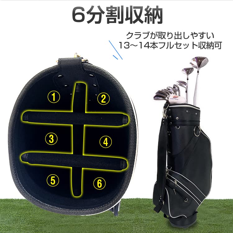 Amazon | サンパーシー ゴルフバッグ 9型 ショルダーベルト