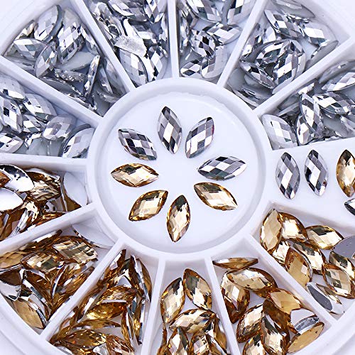 NICOLE DIARY Kit di design per nail art 3D strass