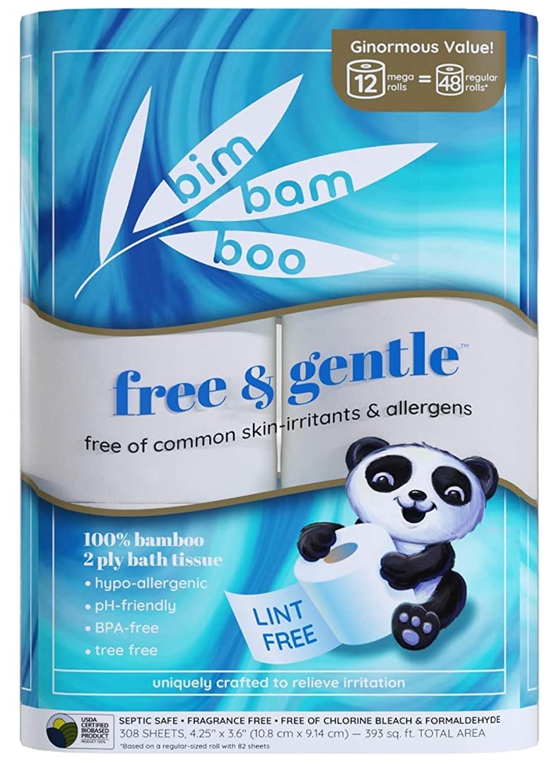 [WHOLESALE] Case of 8 Packages of 12 Roll Bath Tissue