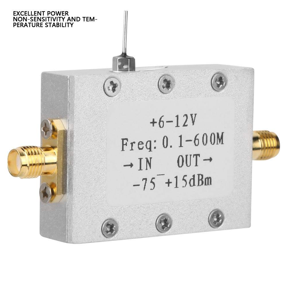 Keenso AD8307 Logarithmischer RF-Detektor mit Gehäuse-Leistungsregler-Signalverstärker HF VHF - -kompatible SCM- und DIY-Kits Modulplatine
