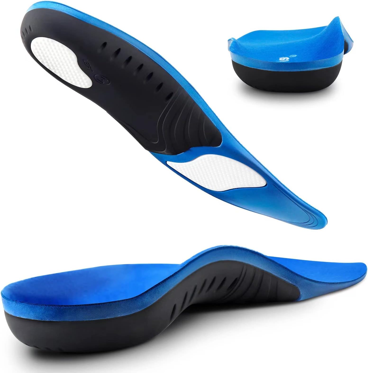 Plantar Fasciitis Insoles, High Arch Support Shoe Inserts