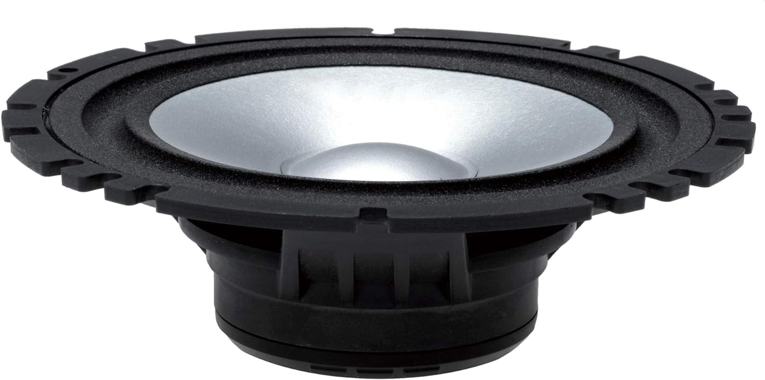 Kit 8 Casse Altoparlanti Anteriori e Posteriori per VW Tiguan dal 2007 al 2024, compatibile con Alpine SXE1750S + Set 4 Anelli e Cavi Adattatori
