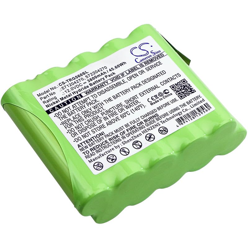 VI VINTRONS Battery Replacement Compatible for Trimble Focus 10, Geodimeter 5600,