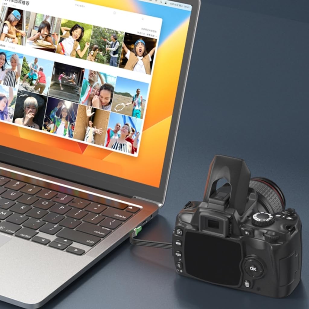 Miękki silikonowy przewód USB C do C do kamer monitorujących transfer danych 480 Mb/s