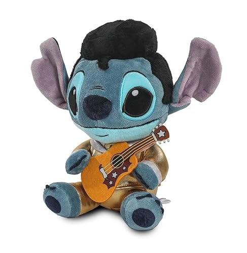 Kidrobot KR18839 Collectible Disney: Lilo And Stitch Gold Suit Elvis Stitch Phunny Plush Figure thumb #5