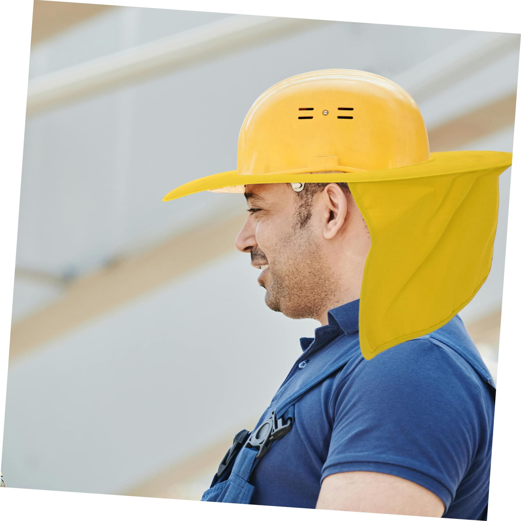 Artibetter 4piezas Sombrero De Seguridad Protección Solar y Cortina para Cuello Accesorio para Casco De Construcción y Jardinería Sombrero Duro Visera y Brim para Trabajos Al Aire
