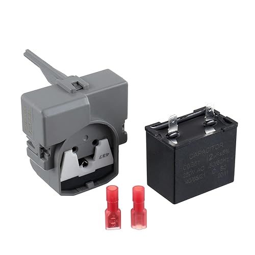 2319792 W10197428 W10189190 Arrancador de refrigerador TSD2 Relé del compresor W10662129 Condensador de sobrecarga Refrigerador Congelador Adecuado