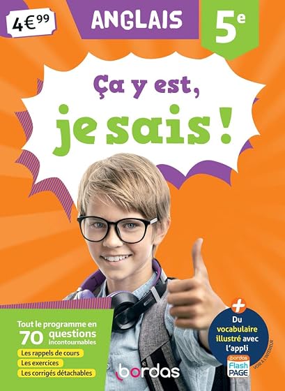 Ça y Est Je Sais ! Anglais 5E