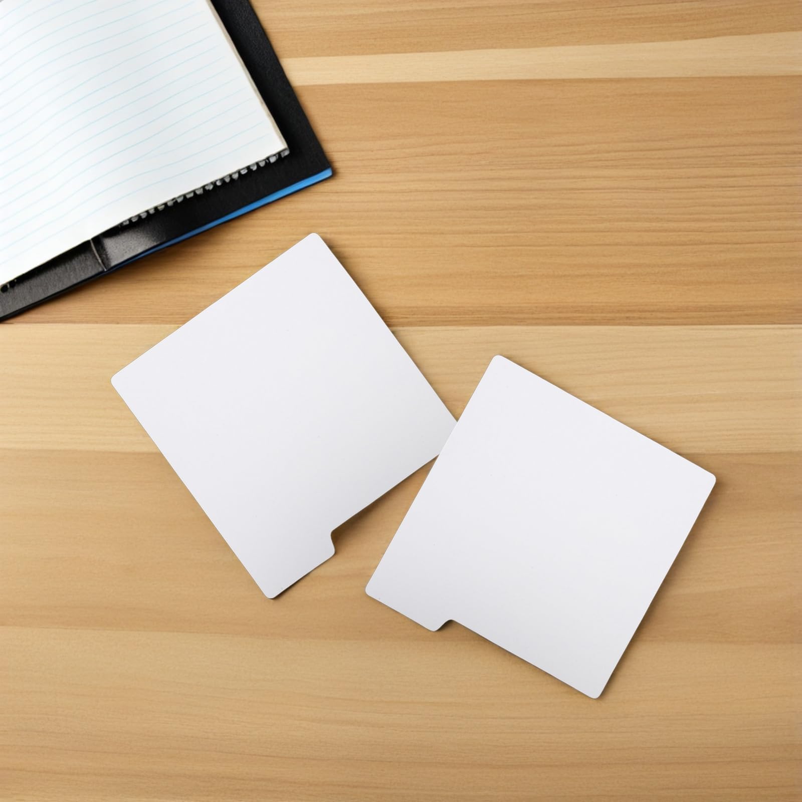 GALPADA 20 Pezzi Divisori con Schede Indice Scrivibili Bianca per Regolabili per Fumetti in Plastica e Organizzazione Adatti per Organizzazione Scatole Riviste e Scaffali Domestici Scatole
