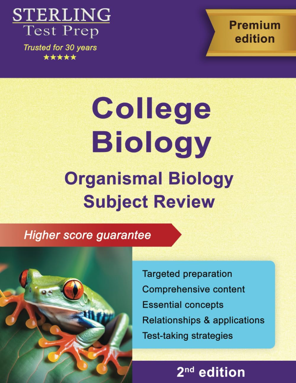 Sterling Test Prep College Biology: Organismal Biology Review