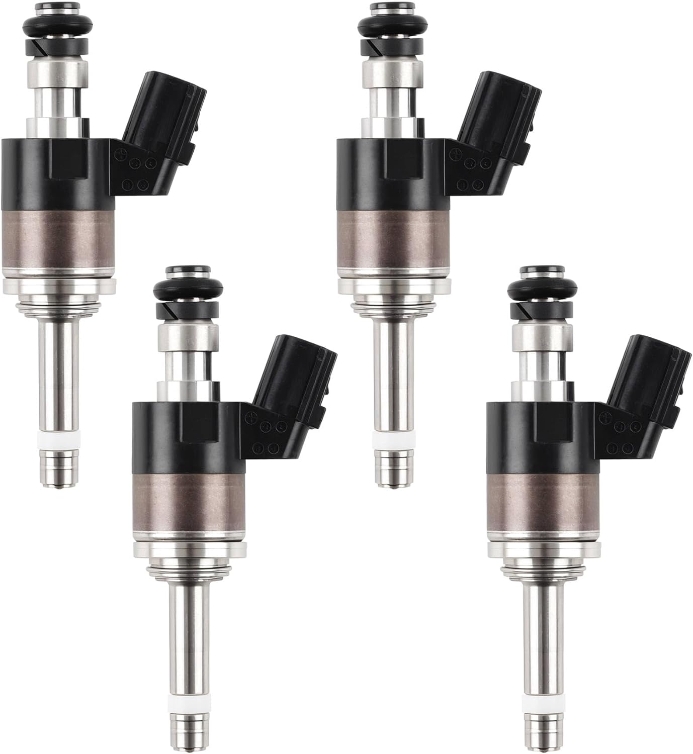 Upgraded Fuel Injector Set 4Pcs 6 Holes, Compatible with 2016-2021 Honda Civic Accord CR-V 1.5L L4 Engine, Replace# 160105PA305