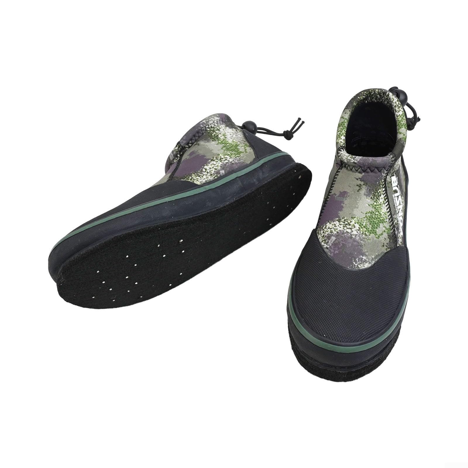 Uomini Donne 5mm Neoprene Stivali Da Pesca Fondo Feltro Scarpe Da Roccia Antiscivolo Attrezzatura Da Guadare per Fiume Fango Spiaggia Caccia Attività Al