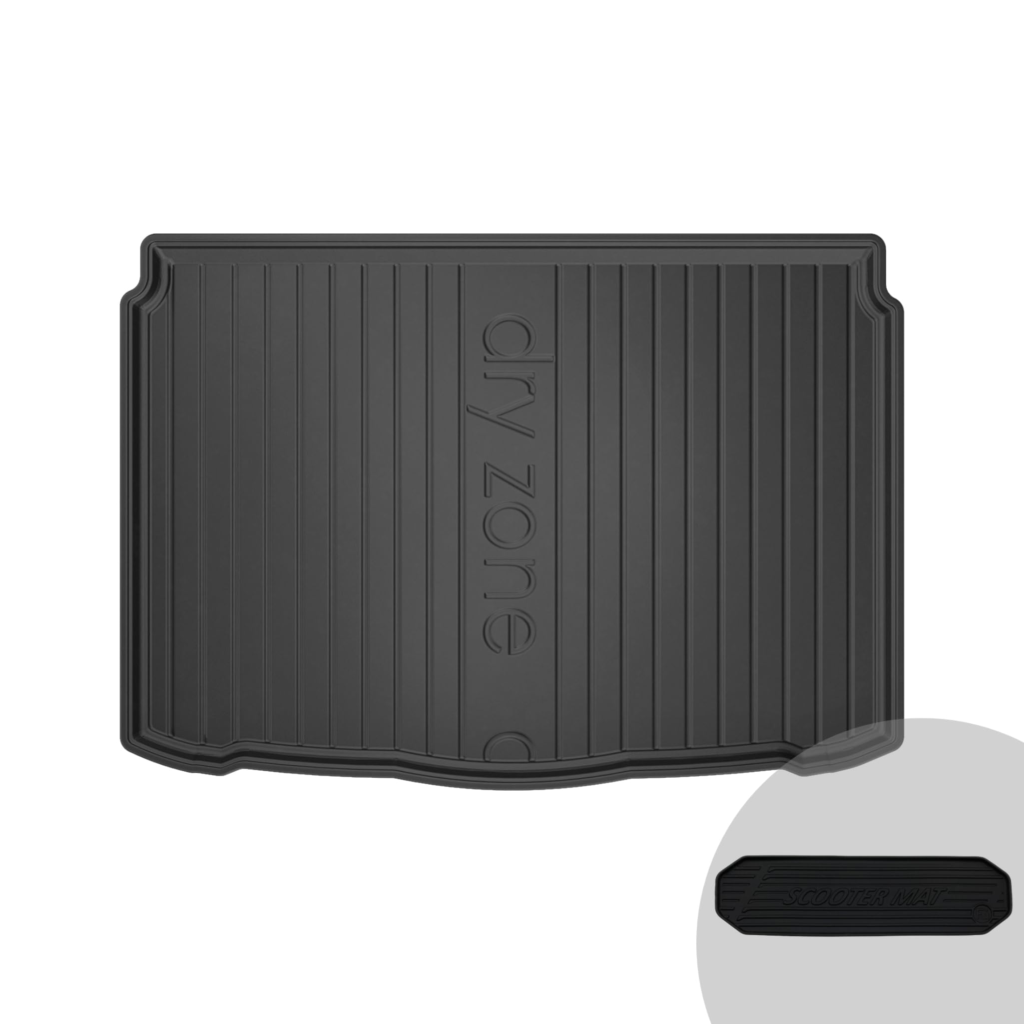 FROGUM DryZone Alfombrilla de Goma cubeta Maletero para Audi A3 8Y Desde 2020| Borde Alto | para Todo el año | Al tamaño